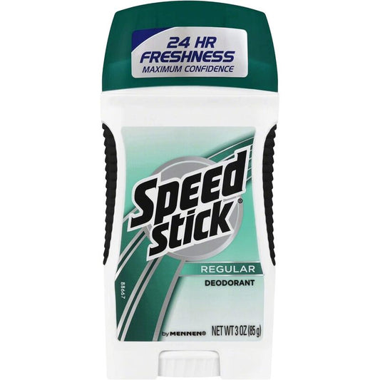 Speed Stick Deodorant 3oz-Regular 12/cs