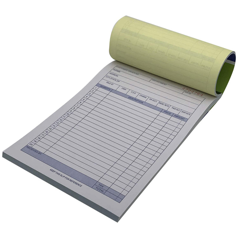 Duplicate Sales Book 7'X10' 30 Sheet (12/48/cs)