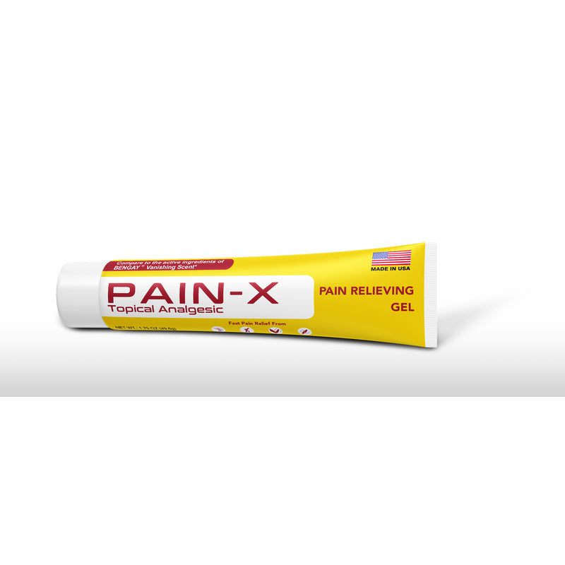 Drs. Pharmacy 1.75oz Pain X Topical Analgestic -Pain Relieving Gel 24/cs