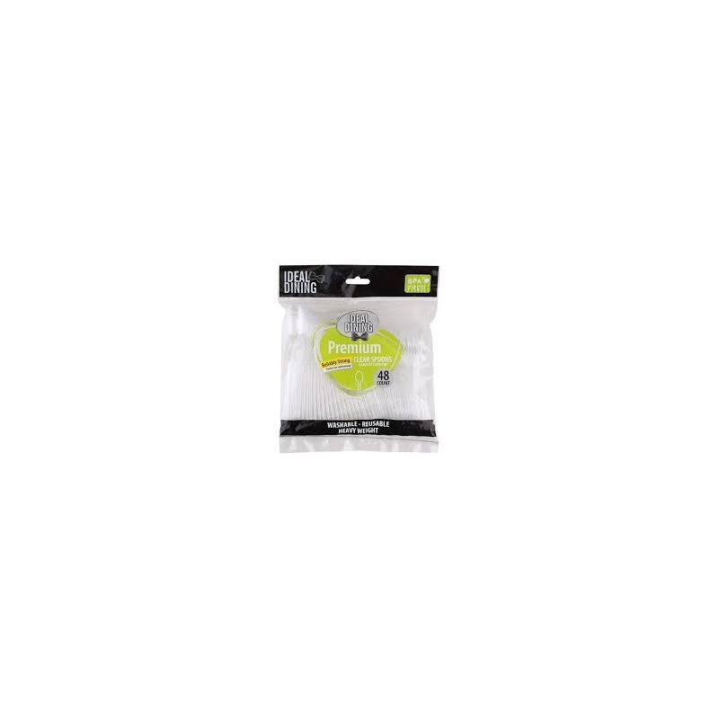 Ideal Dining Cutlery Combo 48ct-Clear 48/cs