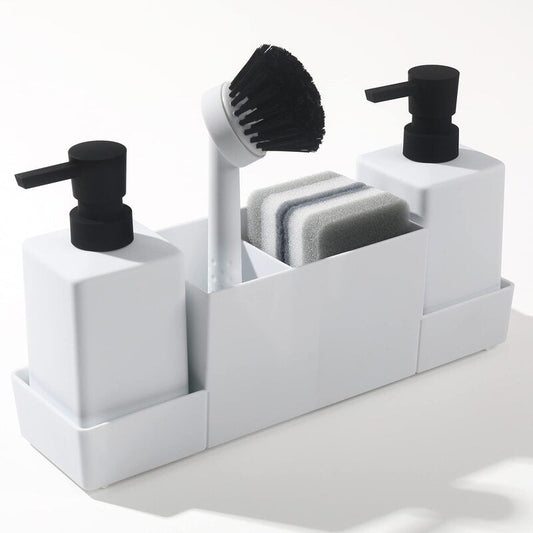 Ideal Kitchen Soap Dispenser Caddy W/Sponge 24/cs