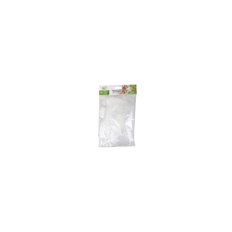 Ideal Home Disposable Glove 100ct Clear; 48/cs
