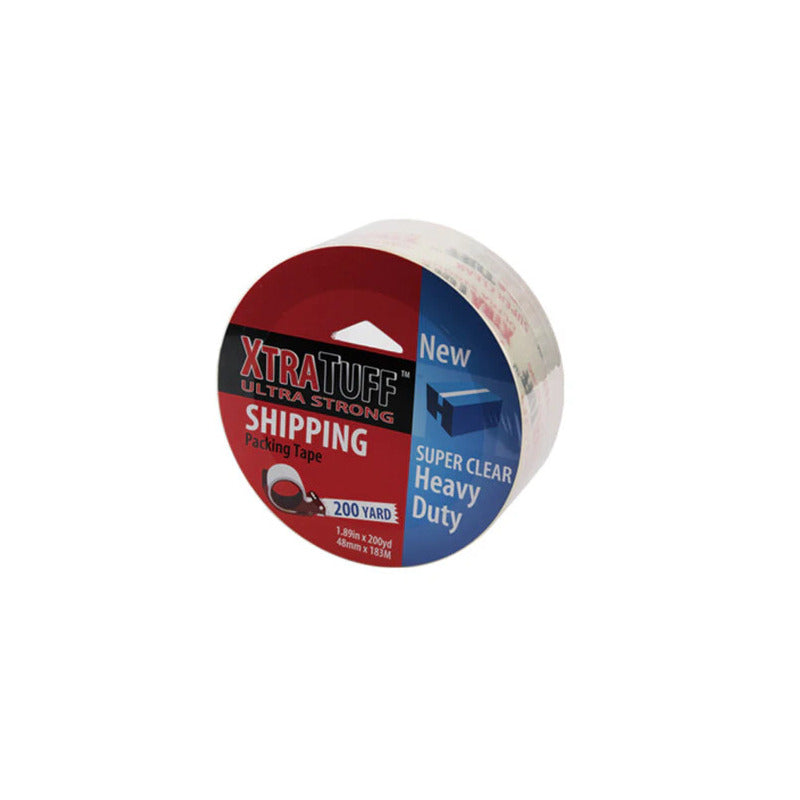 Xtra Tuff Packaging Tape Clear 200yd; 24/cs