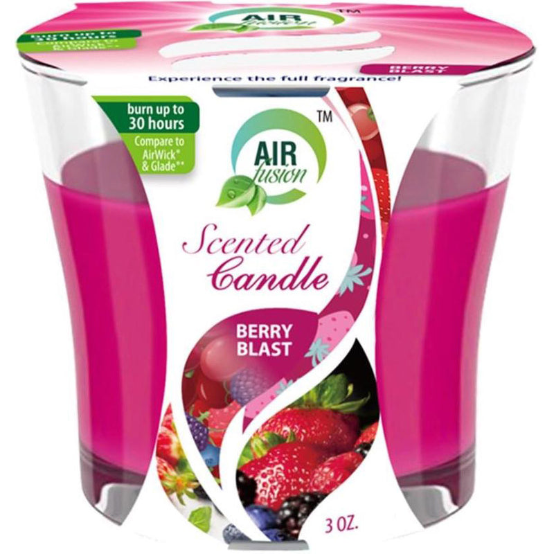 Air Fusion Votive Candle 4ct-Berry Blast 24/cs