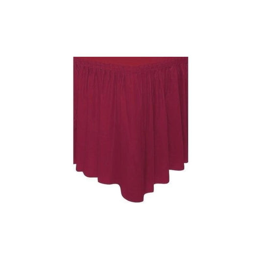 Plastic Table Skirt Rectangular 24/cs