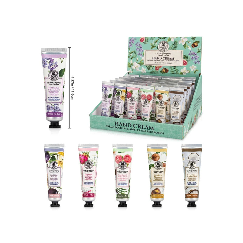 Chateau Propre Hand Cream 1oz-Asssort. 36/cs