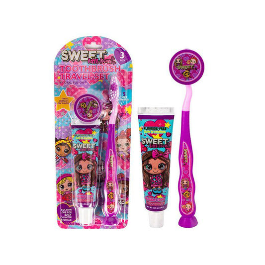 Oral Fusion Kids Travel Set 3Pk-Sweet Missy 24/cs