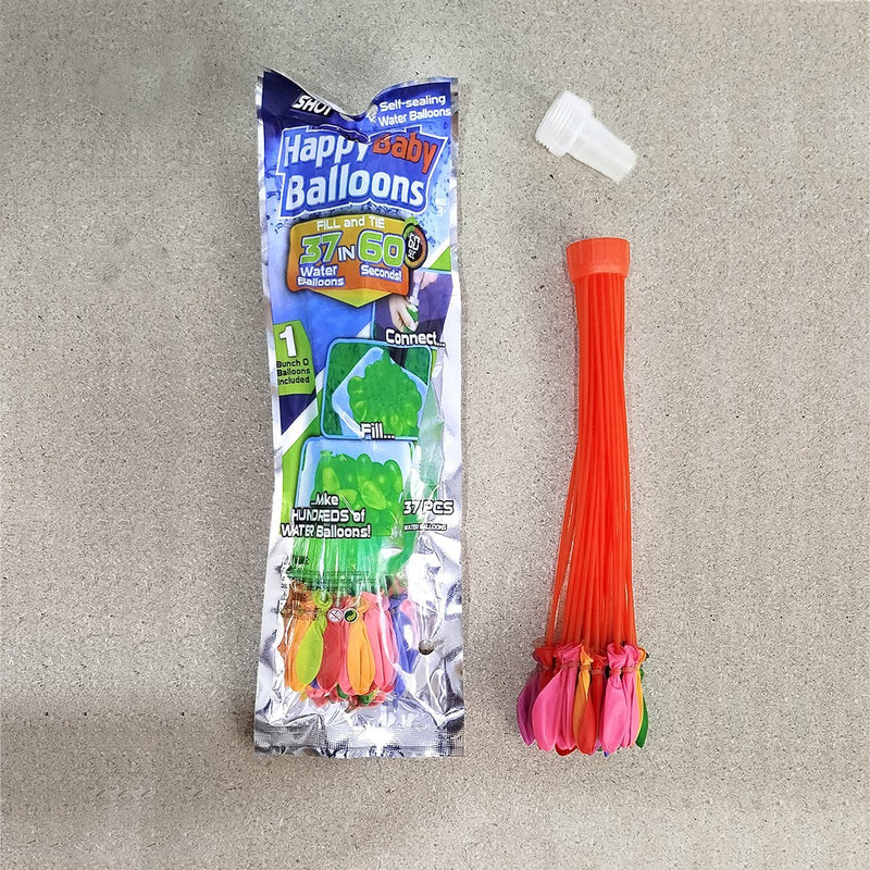 37ct Water Bomb Ballons 1/PK; 12/144/cs