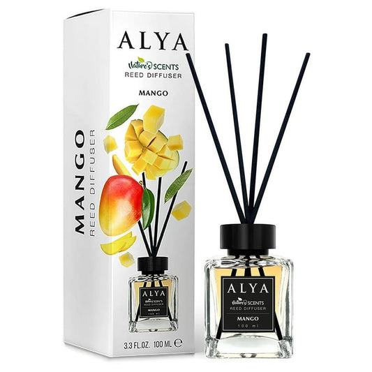 ALYA Essential Oil Air Freshener W/Sticks 3.3oz -Gardenia 12/cs