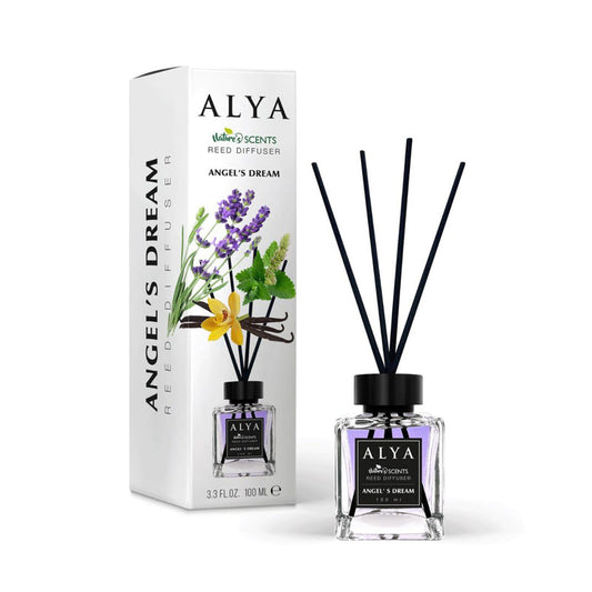 ALYA Essential Oil Air Freshener W/Sticks 3.3oz -Angel's Dream 12/cs