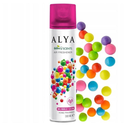 ALYA Essential Oil Air Freshener W/Sticks 3.3oz -Bubble Gum 12/cs