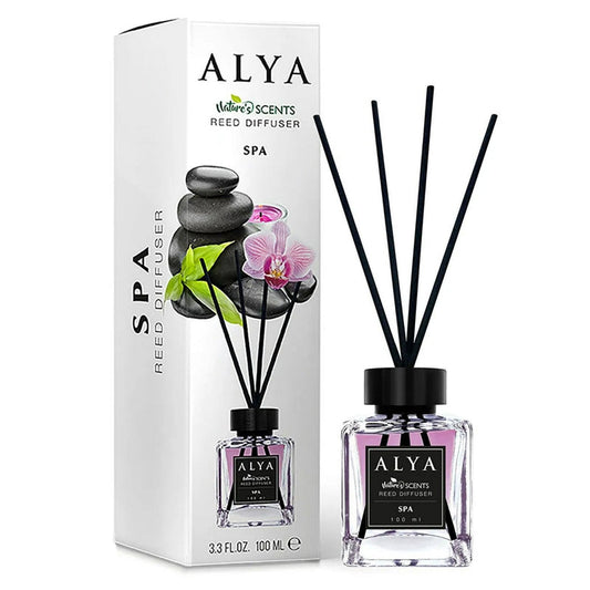 ALYA Essential Oil Air Freshener W/Sticks 3.3oz -Marshmallow 12/cs