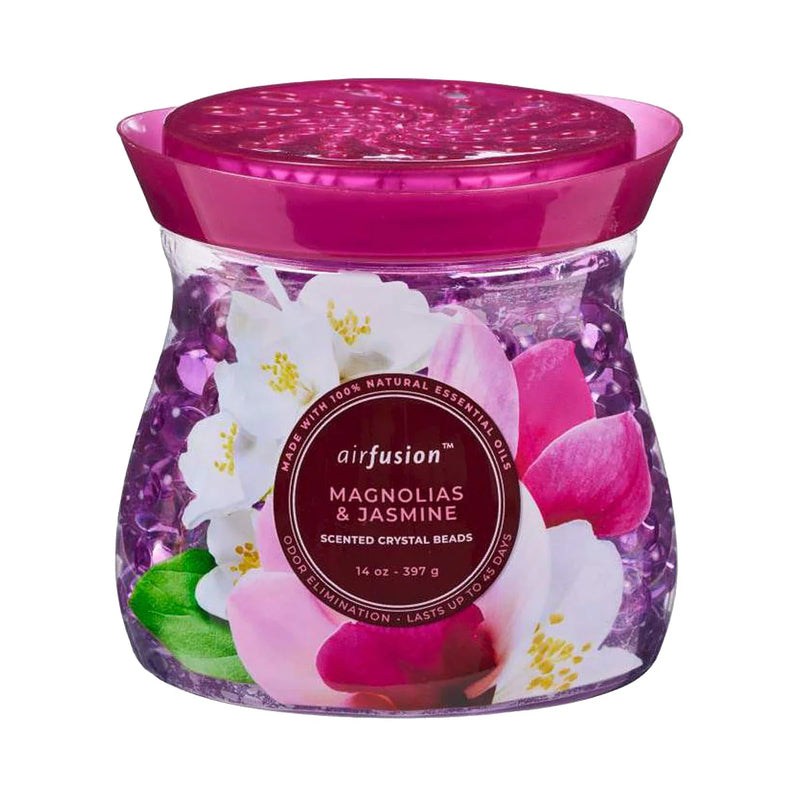 Air Fusion Crystal Beads 14oz-White Jasmine 12/cs