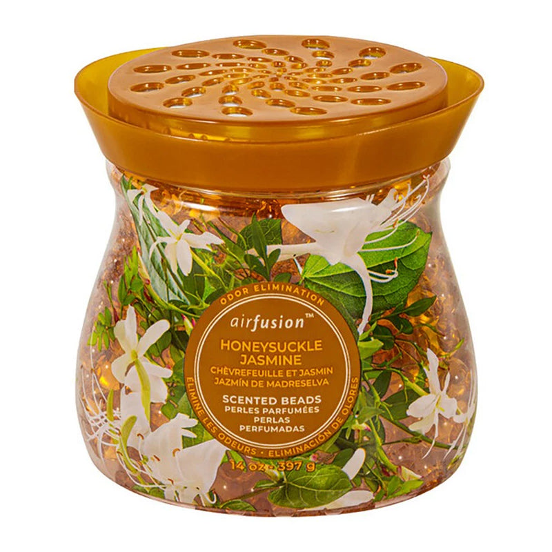 Air Fusion Crystal Beads 14oz-Honeysuckle Jasmine 12/cs