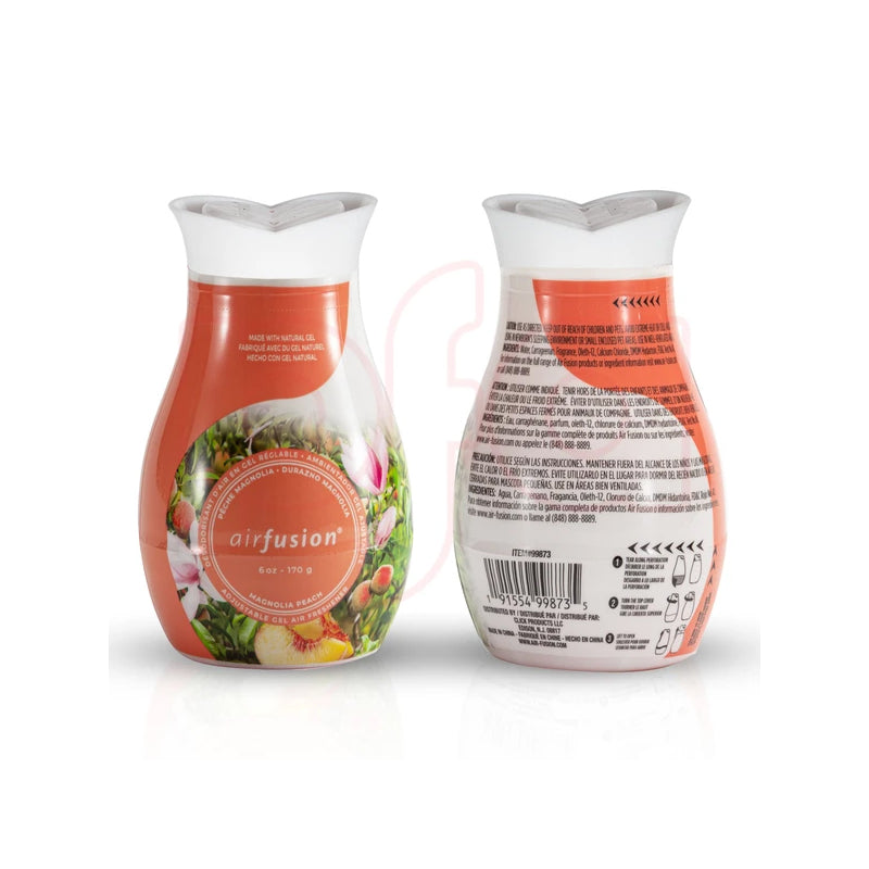 Air Fusion Adjustable Air Freshener 6.0oz-Magnolia Peach 12/cs