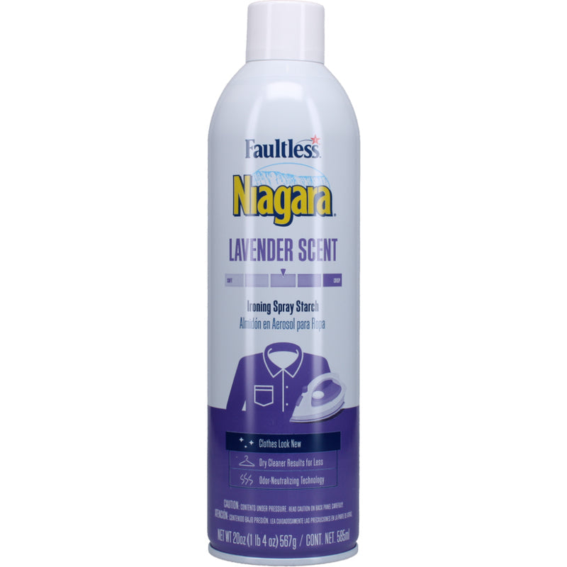 Niagara Spray Starch 20oz- Lavender 12/cs