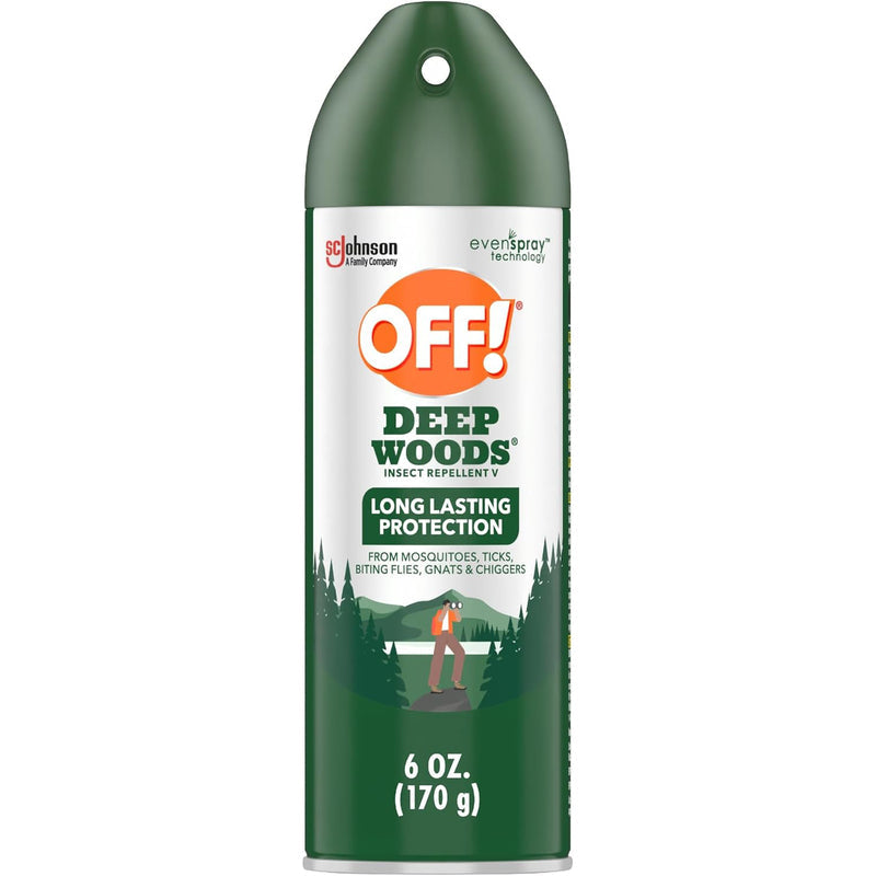 OFF! Mosquito Repellent 6oz-Deep Woods Aerosol 6/12/cs