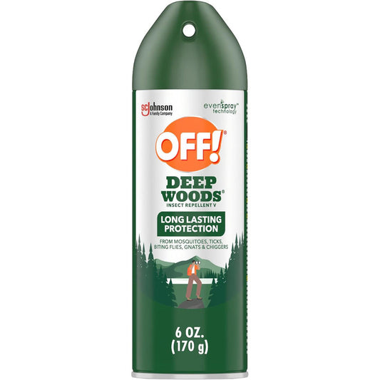 OFF! Mosquito Repellent 6oz-Deep Woods Aerosol 6/12/cs