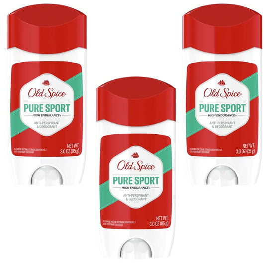 Old Spice Deodorant 3oz Anti Perspirant- Pure Sport (12/cs)