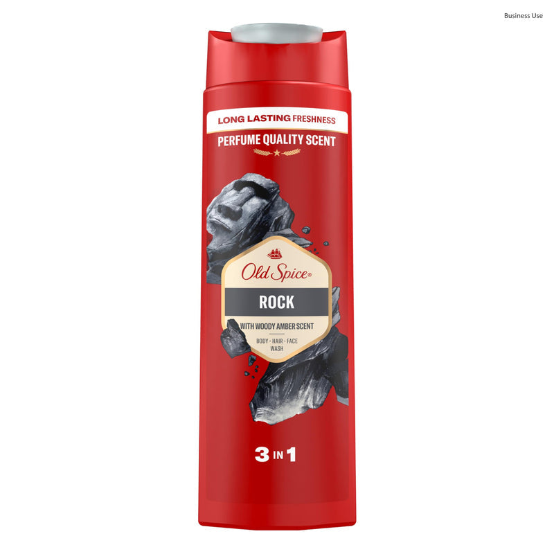 Old Spice 3in1 Body Wash 400ml-Rock 6/cs
