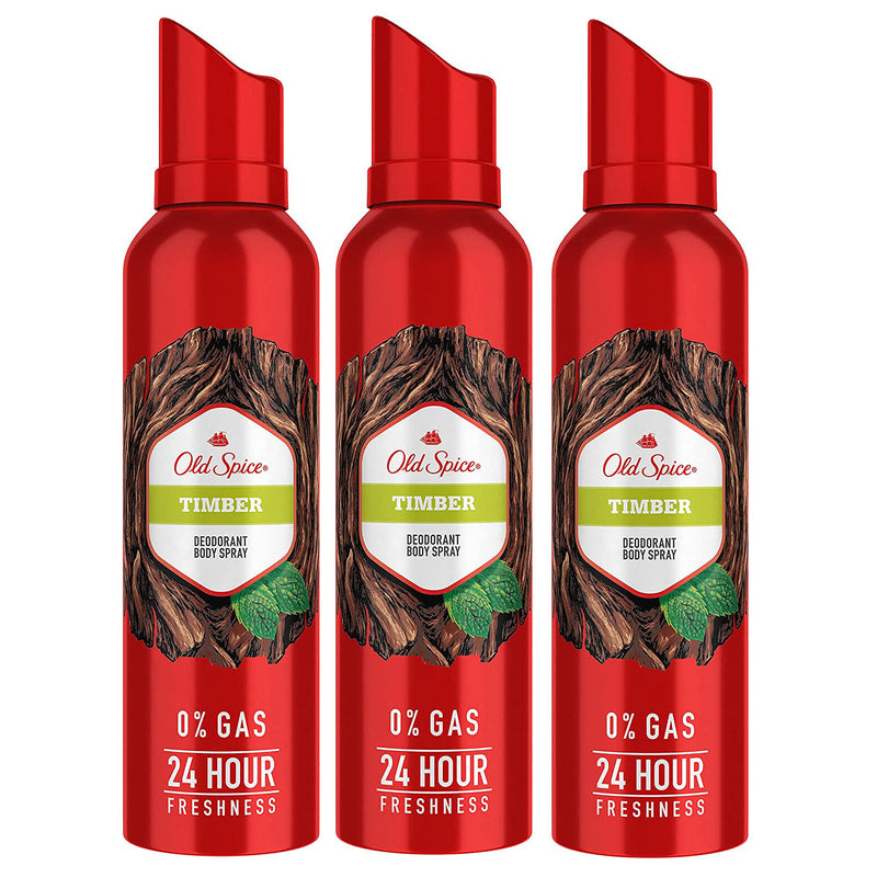 Old Spice Deodorant Spray 140ml-Timber 12/cs