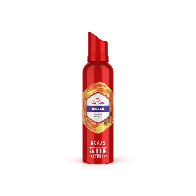 Old Spice Deodorant Spray 140ml-Amber 12/cs