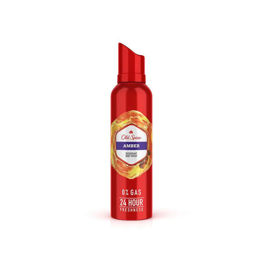 Old Spice Deodorant Spray 140ml-Amber 12/cs