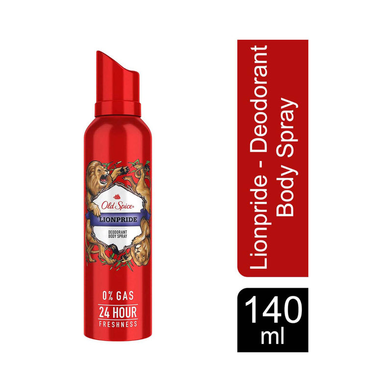 Old Spice Deodorant Spray 140ml-Lionpride 12/cs
