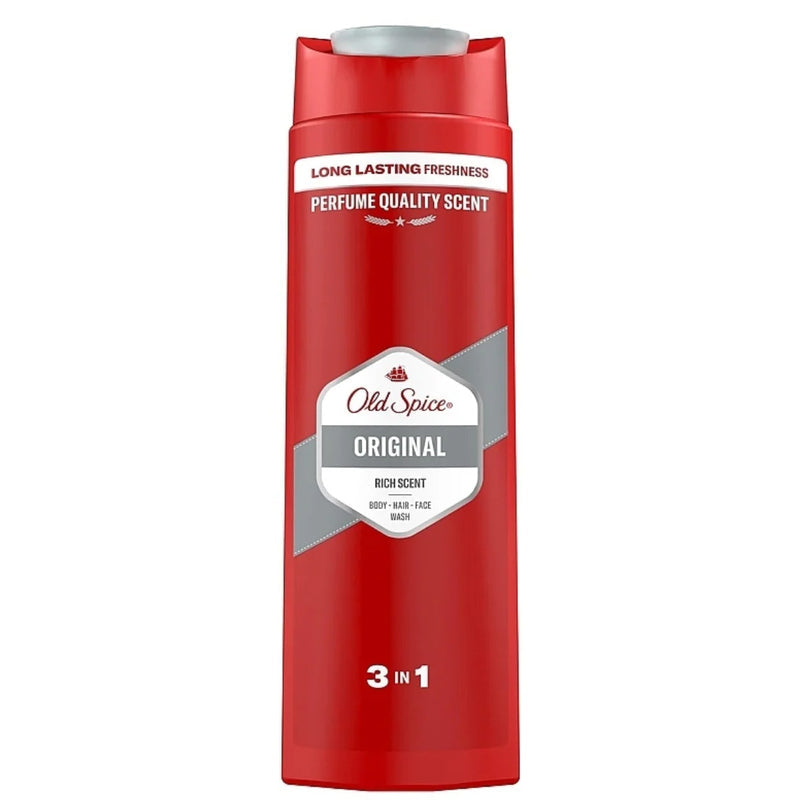 Old Spice 400ml 3in1 Hair/Body/Face - Ultra Smooth 6/cs