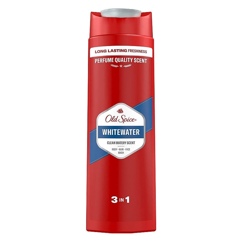Old Spice 3in1 Body Wash 400ml-Whitewater 6/cs