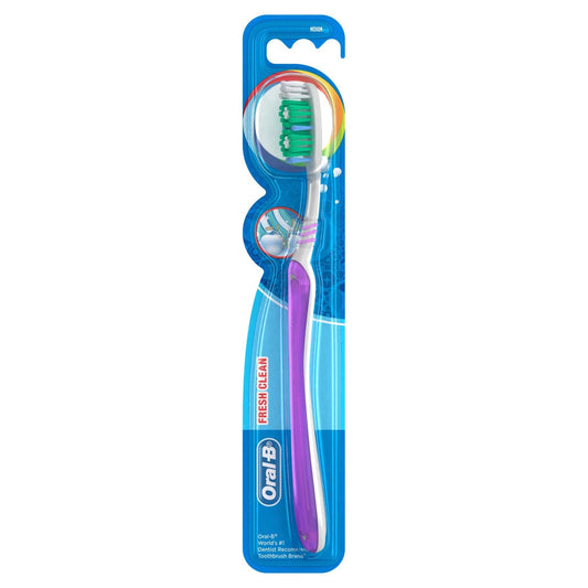 Oral-B Toothbrush 1ct All Rounder-123 Clean 40-Medium (12/96/cs)