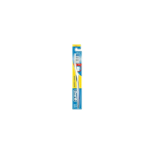 Oral-B Toothbrush SHINY CLEAN 1ct-Medium (12/96/cs)