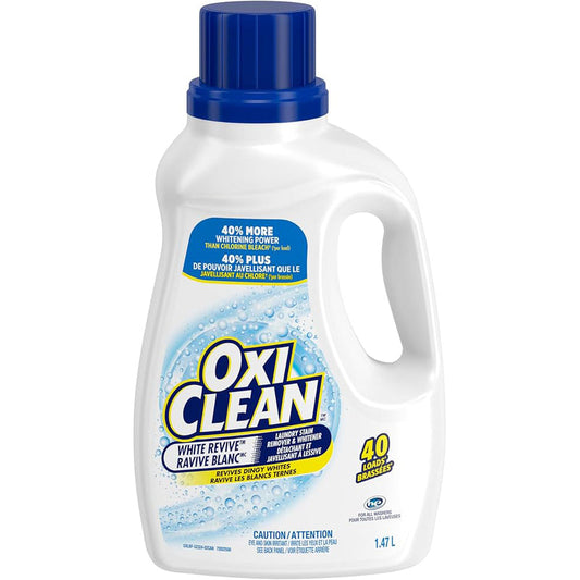 OXI CLEAN Detergent 50oz White Revive Whitener & Stain Remover 6/cs