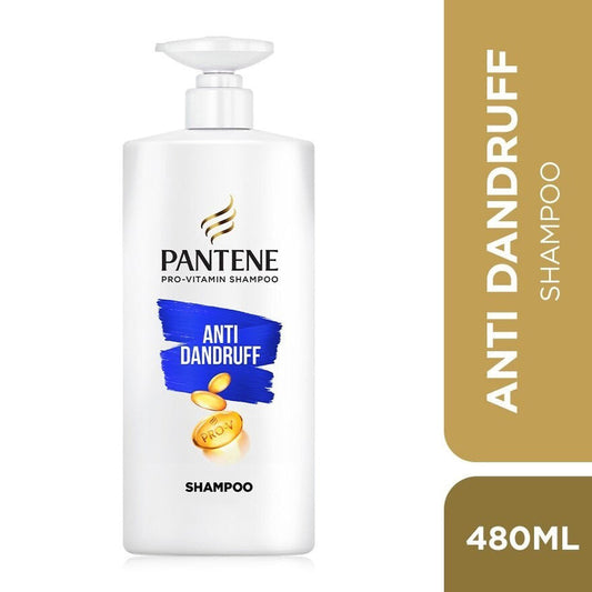 Pantene Shampoo 480ml-Anti Dandruff 6/cs