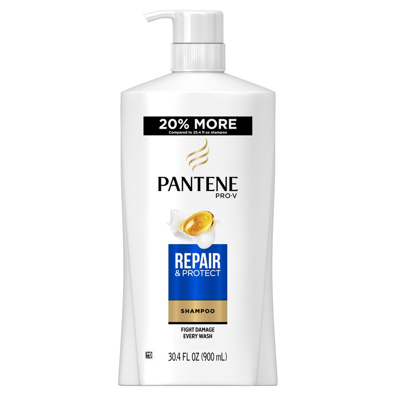 Pantene Shampoo (900mL)30.4oz W/Pump -Classic Clean 3/cs