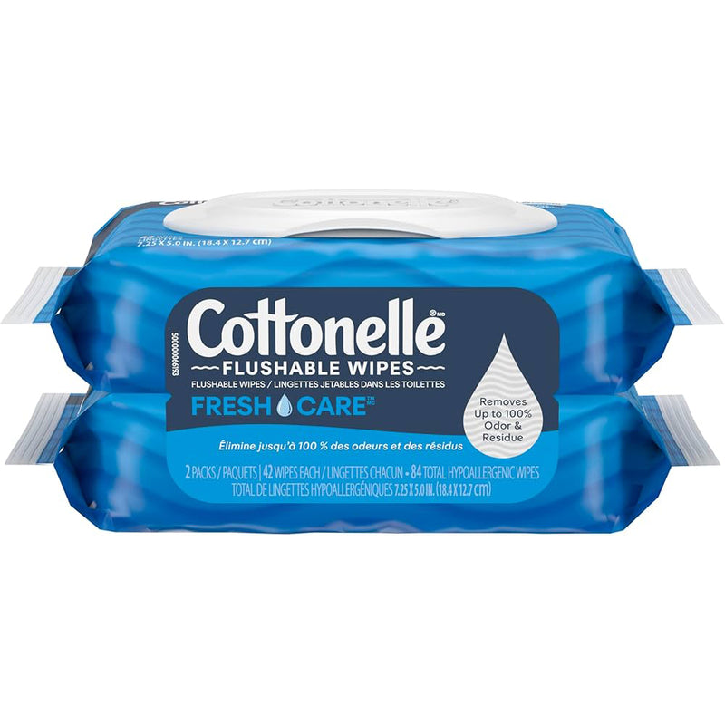 Personal Care Flushable Wipe 42ct; 12/cs