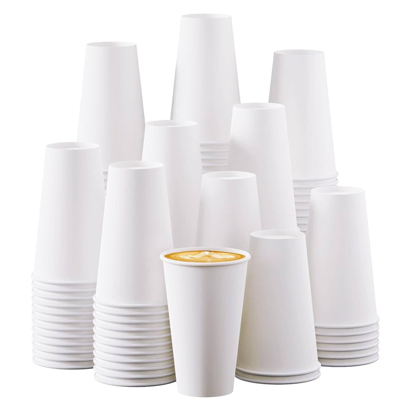 9oz Paper Hot Cups W/Lid 10ct;48/cs