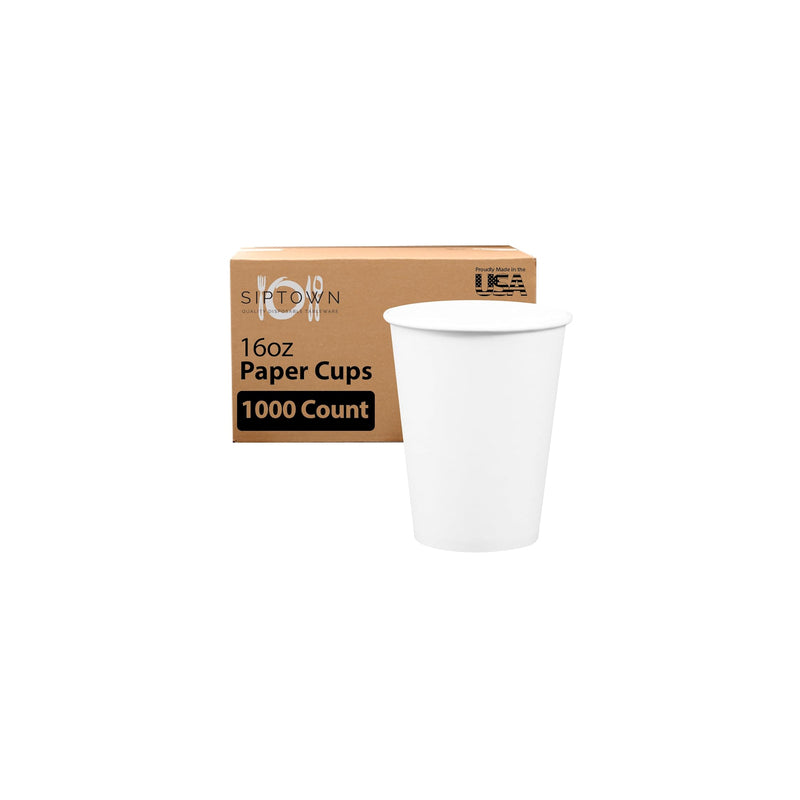16oz Paper Hot Cups (1000) 50ct; 20/cs