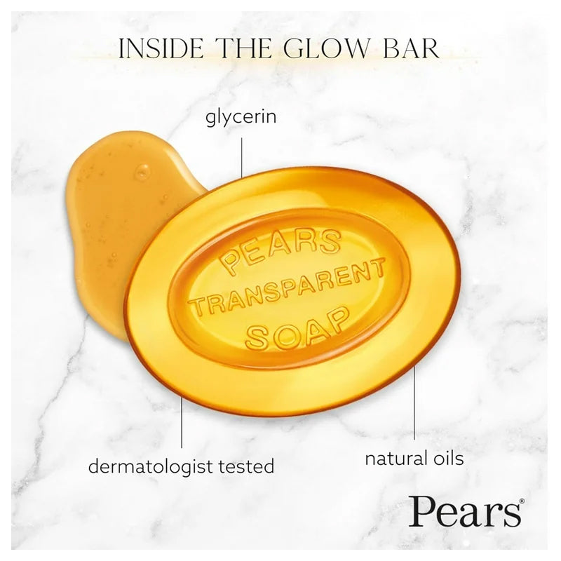 Pears Soap 4.4oz(125g)-Pure & Gentle -Lemon Flower (Green) 48/cs