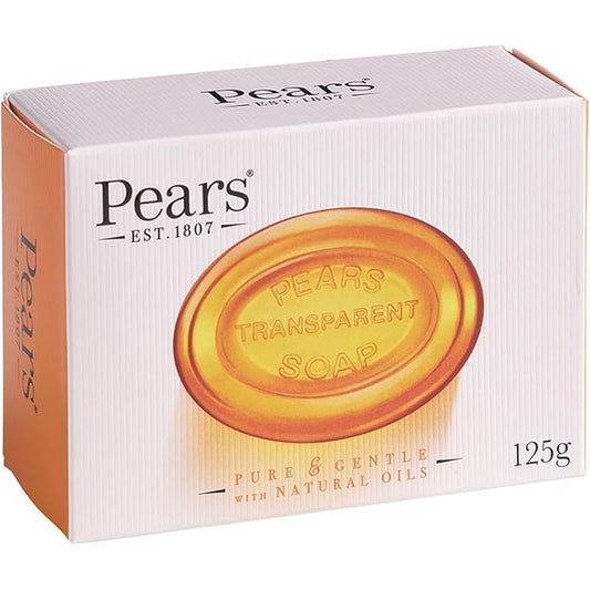 Pears Soap 4.4oz(125g) Amber With National Oils 48/cs (Yellow)
