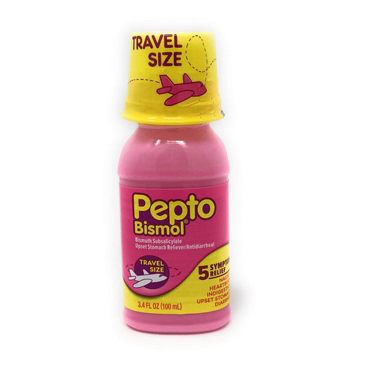 Pepto Bismol Liquid 3.4oz; 12/cs