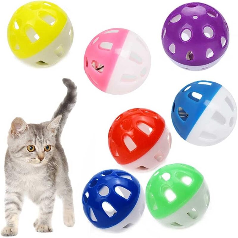 Pet's N Friends Toy's for Cat Ball With Bells 12/cs