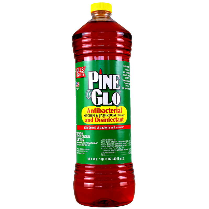 Pine Glo Antibacterial & Disinfectant Cleaner 40oz-Original 12/cs