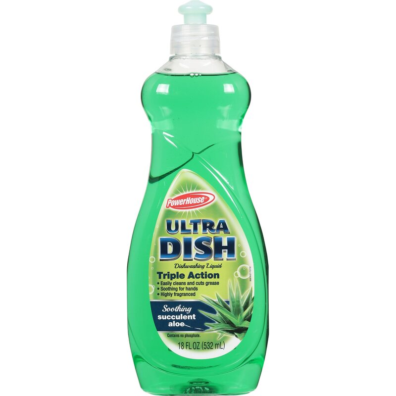 Power House Ultra Dish Liquid 25oz - Succulent Aloe 12/cs