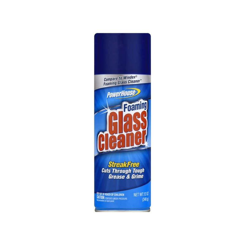 Power House Foaming Glass Cleaner 12oz 12/cs