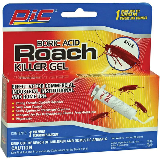 Pic Roach Killing Gel 30g; 12/cs