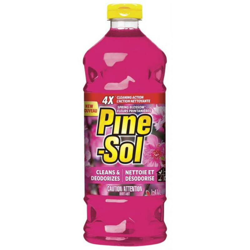 Pine Sol Cleaner 48oz (1.41L)-Spring Blossom 8/cs