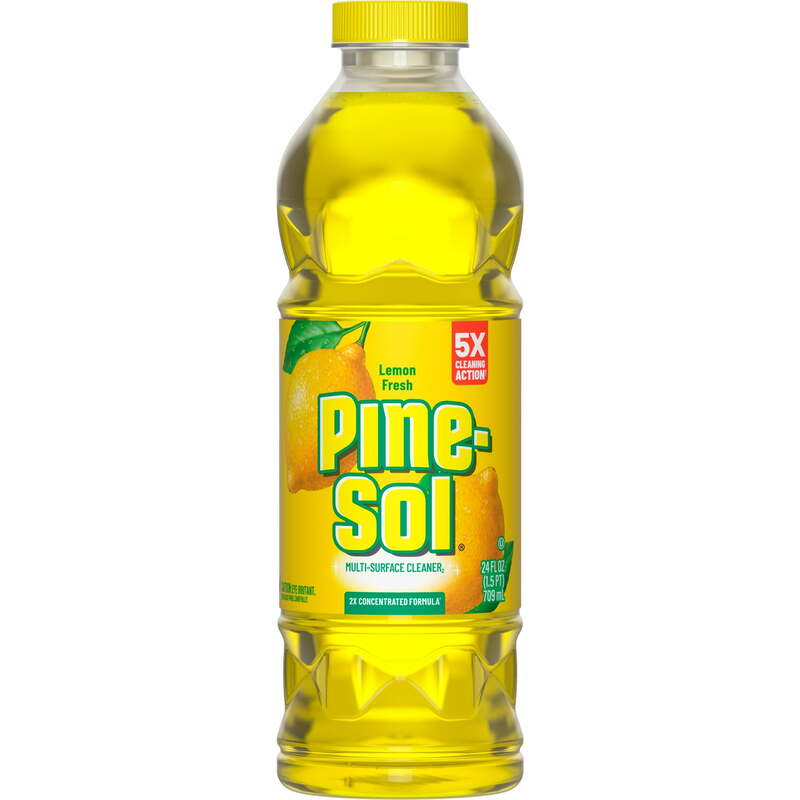 Pine Sol Cleaner 24oz-Lemon 12/cs