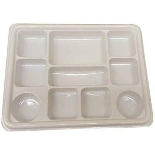 Wise 10 1/4' Compartment Plastic Plate 8ct; 36/cs