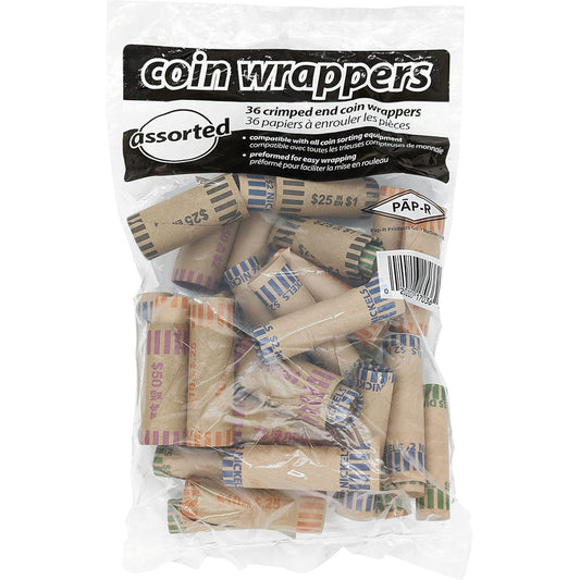 Coin Wrapper 36ct-Dime (25/cs)